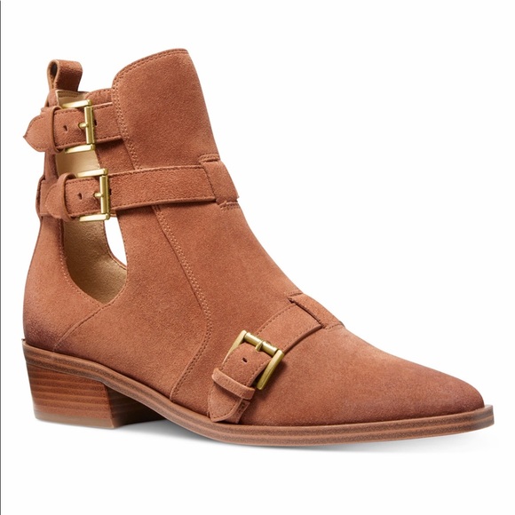 BIGGEST SALE ever 💰 stylish gift 👈 New beautiful Michael Kors Radley booties - Picture 1 of 4